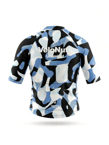 Men's Cycling Jersey Urban Camo