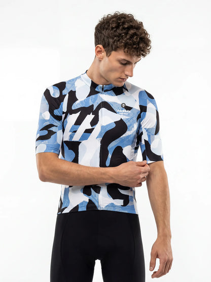 Men's Cycling Jersey Urban Camo