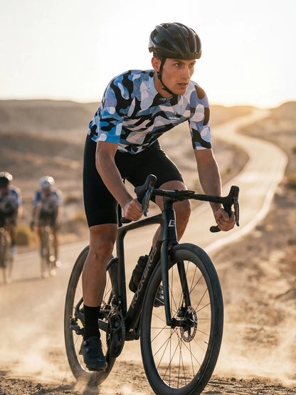 Men's Cycling Jersey Urban Camo