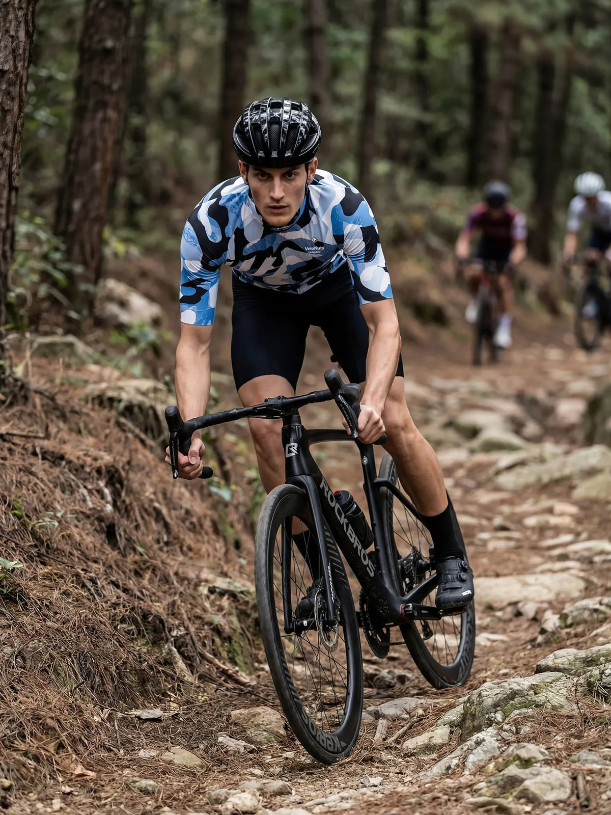 Men's Cycling Jersey Urban Camo