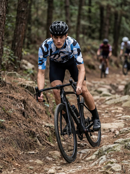 Men's Cycling Jersey Urban Camo