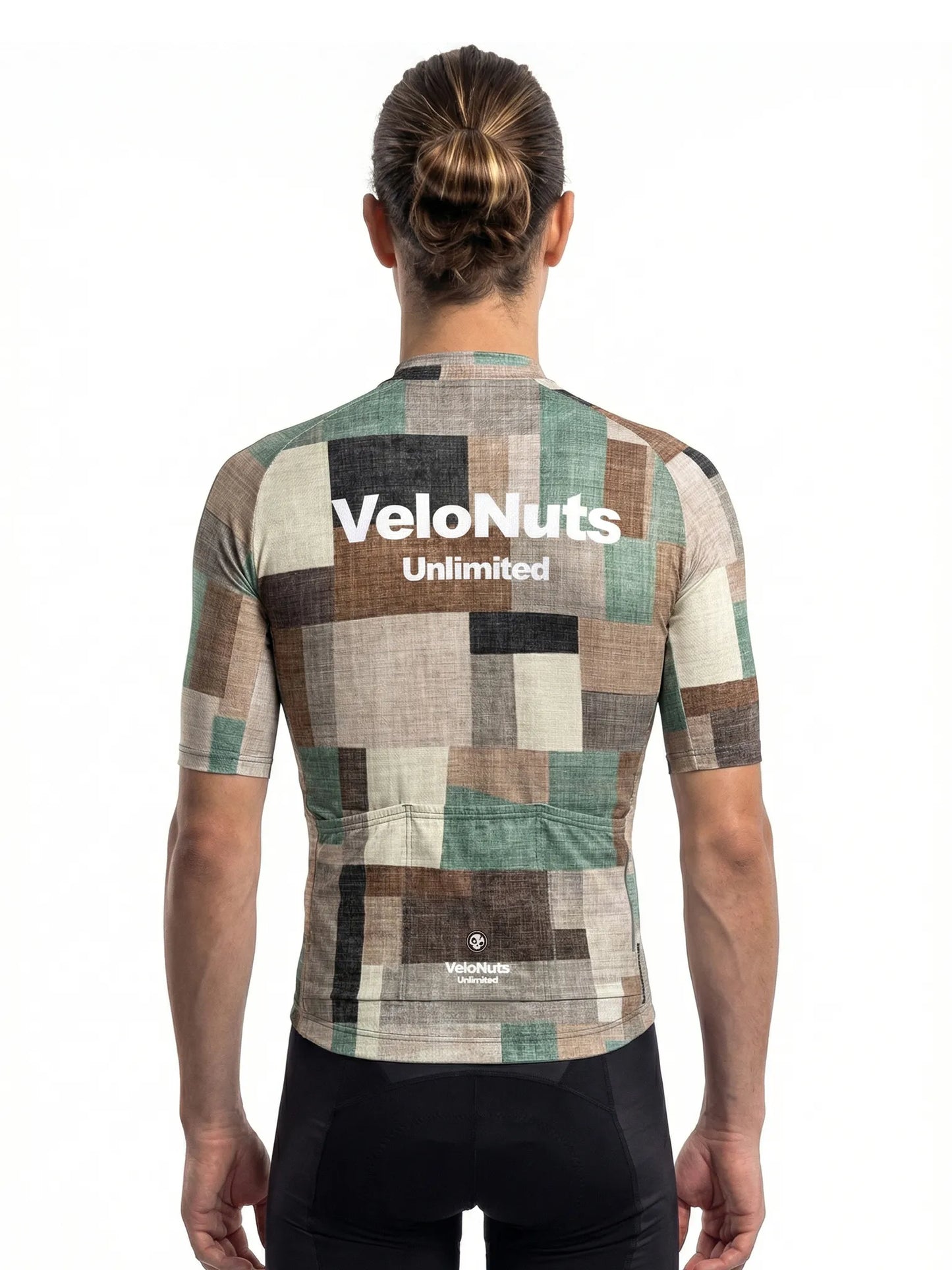 Men's Cycling Jersey Terrain Blocks