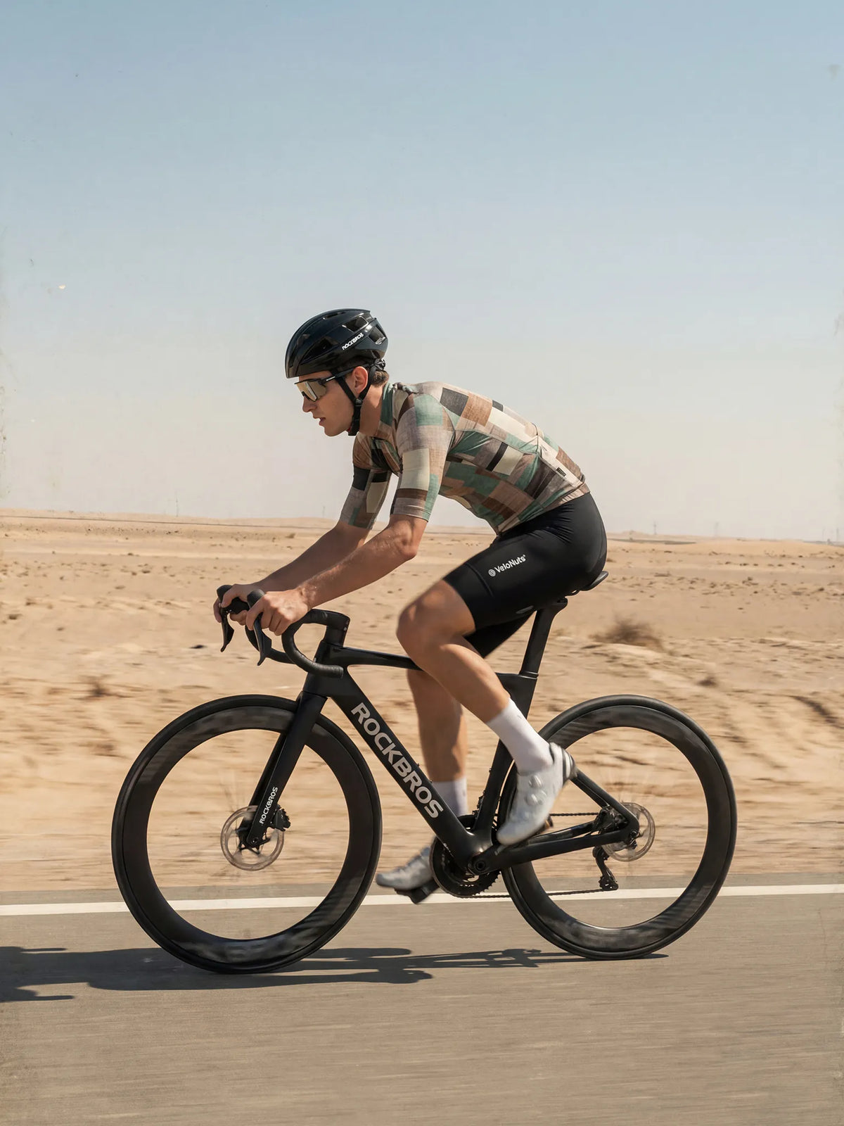 Men's Cycling Jersey Terrain Blocks