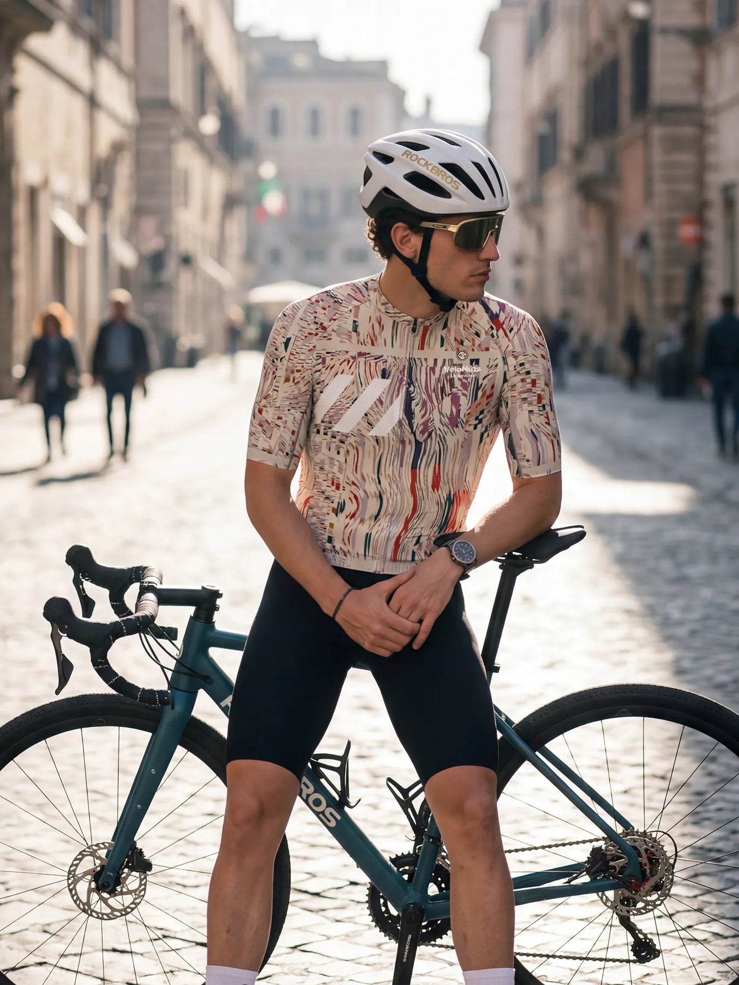 Men's Cycling Jersey Neon Condense