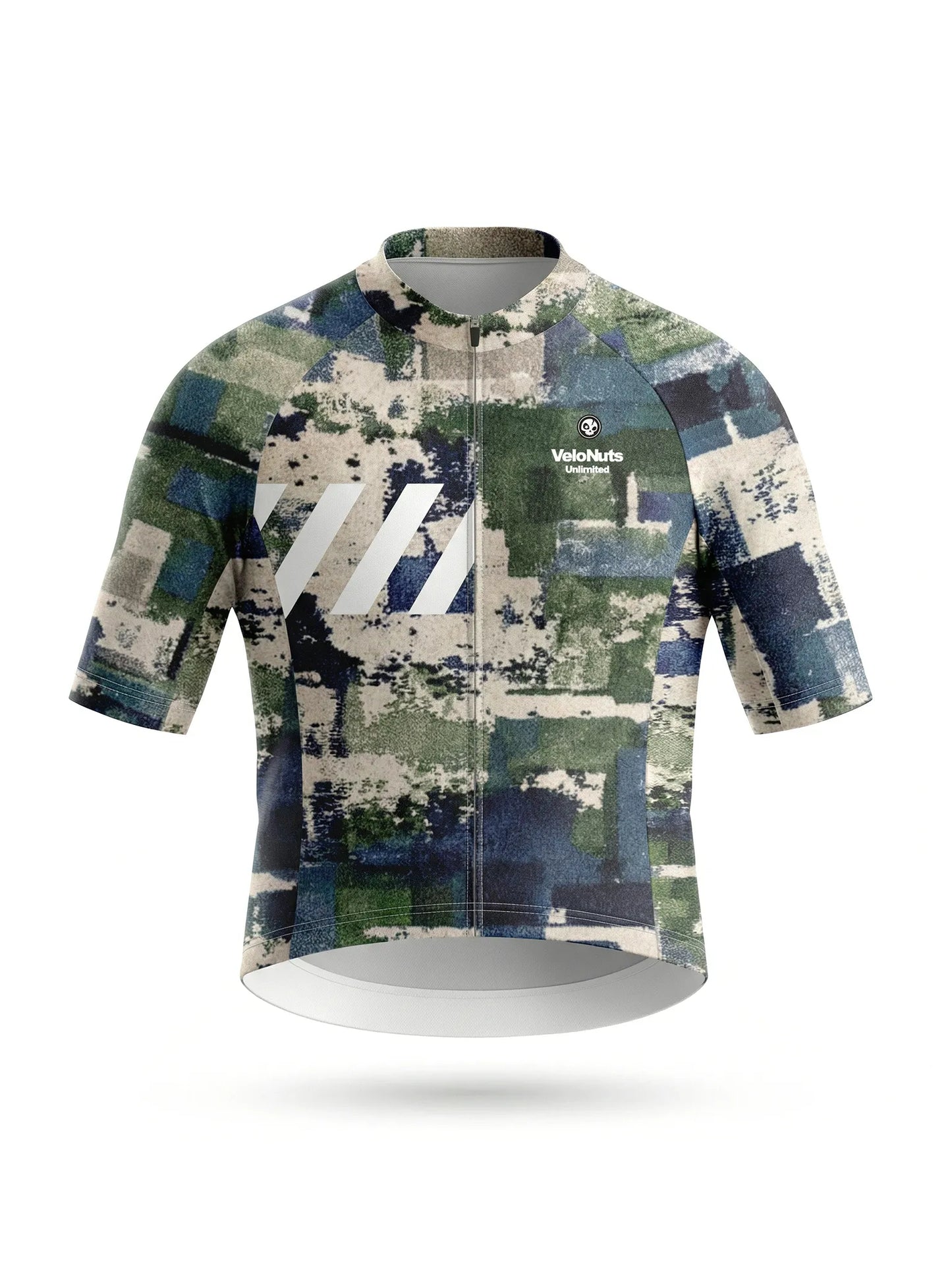 Men's Cycling Jersey Terrain Blocks