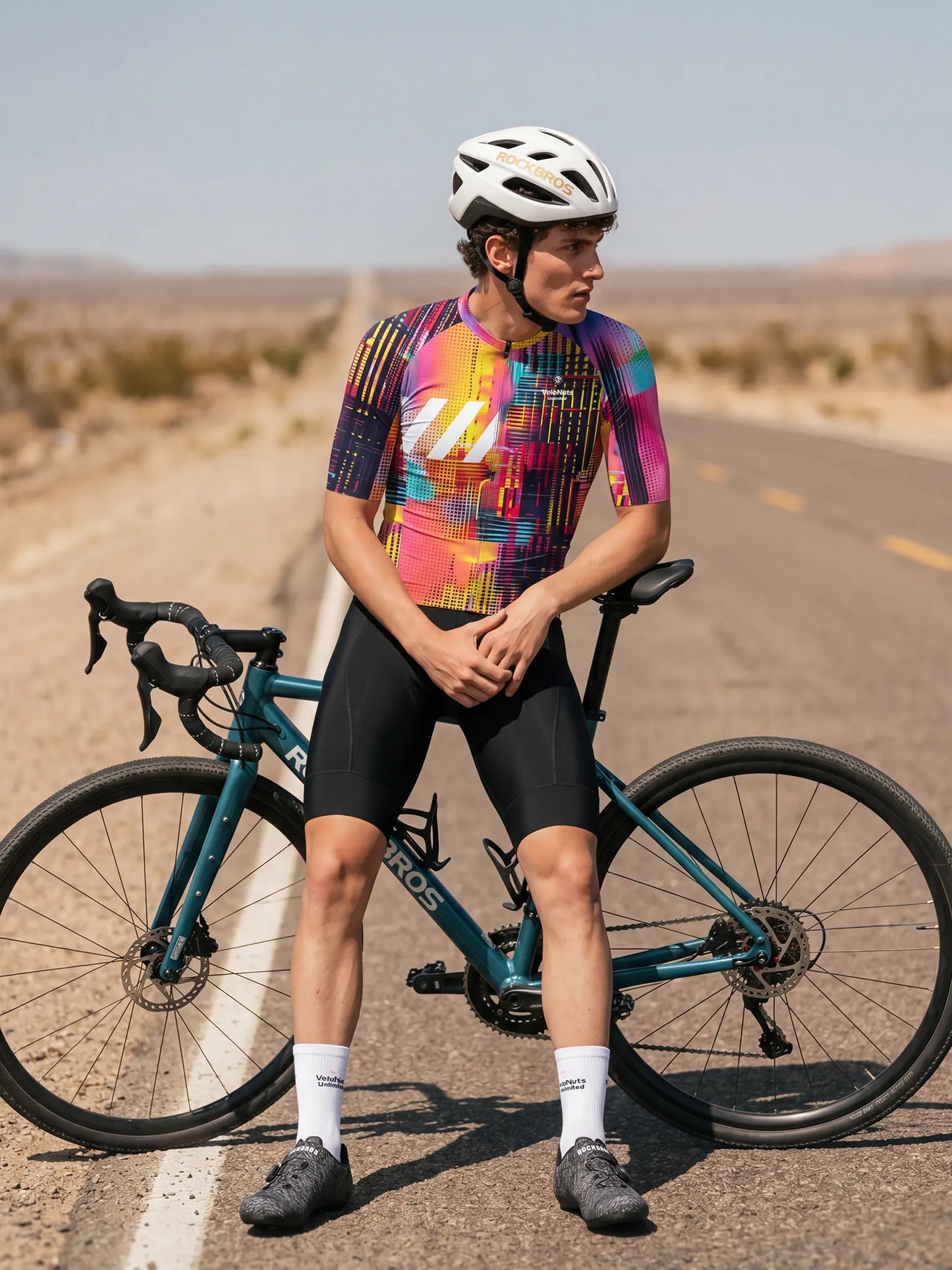 Men's Cycling Jersey Neon Condense