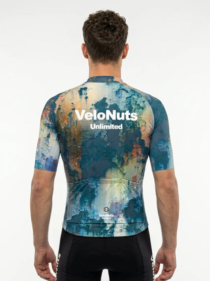 Men's Cycling Jersey Retro Signal