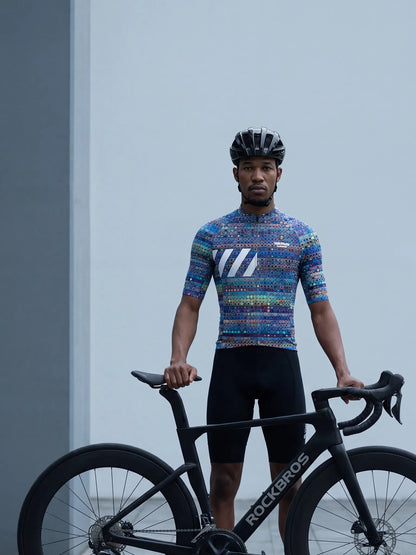Men's Cycling Jersey Pixel Riot