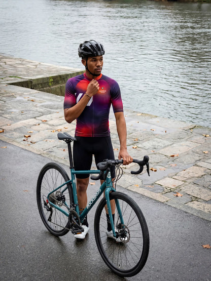 Men's Cycling Jersey Aura Fade