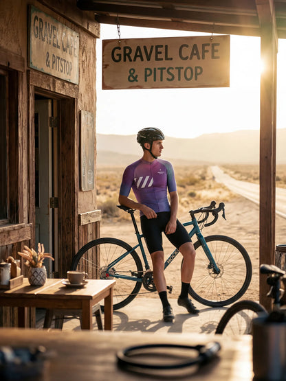 Men's Cycling Jersey Aura Fade