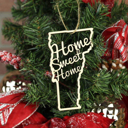 Vermont Home Sweet Home Ornaments