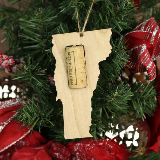 Vermont Wine Cork Holder Ornaments