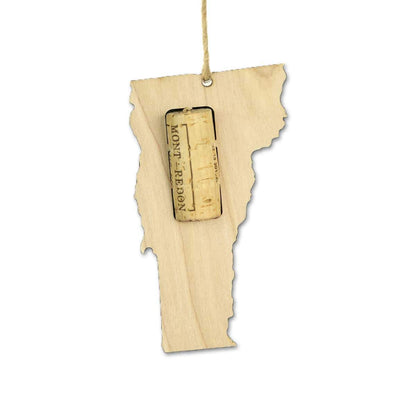 Vermont Wine Cork Holder Ornaments
