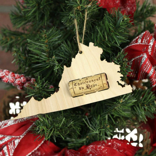 Virginia Wine Cork Holder Ornaments