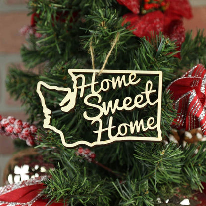 Washington Home Sweet Home Ornaments