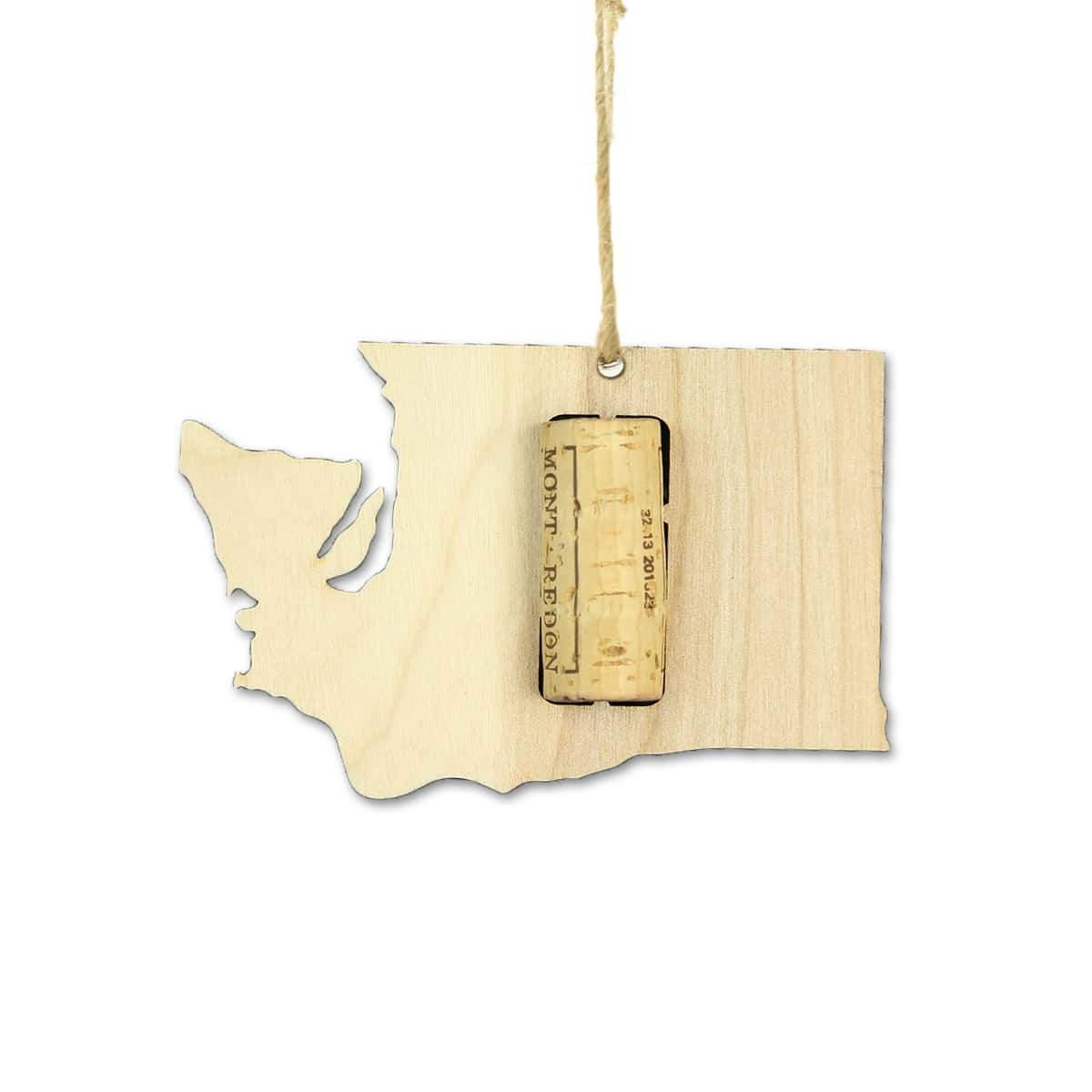 Washington Wine Cork Holder Ornaments