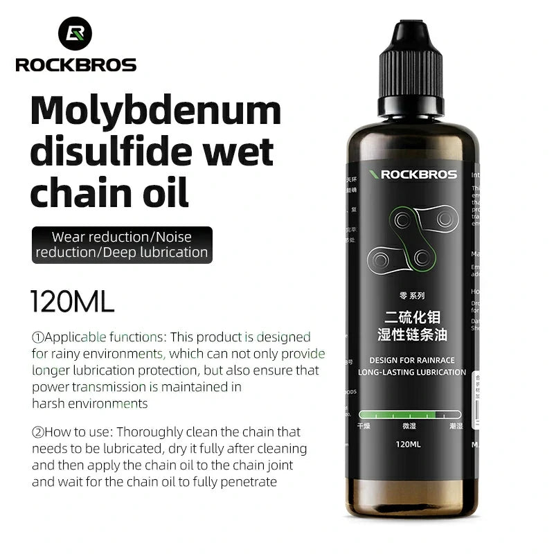 Bike Chain Oil Dry Wet & All-Weather Lubricant Options