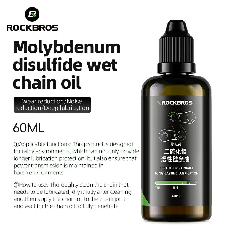 Bike Chain Oil Dry Wet & All-Weather Lubricant Options