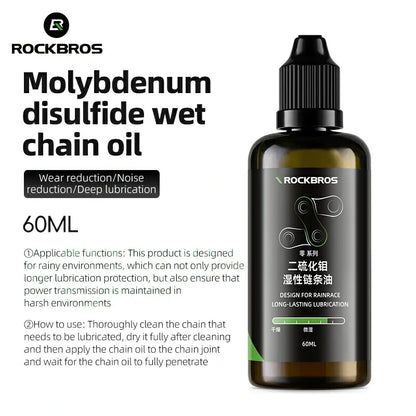Bike Chain Oil Dry Wet & All-Weather Lubricant Options