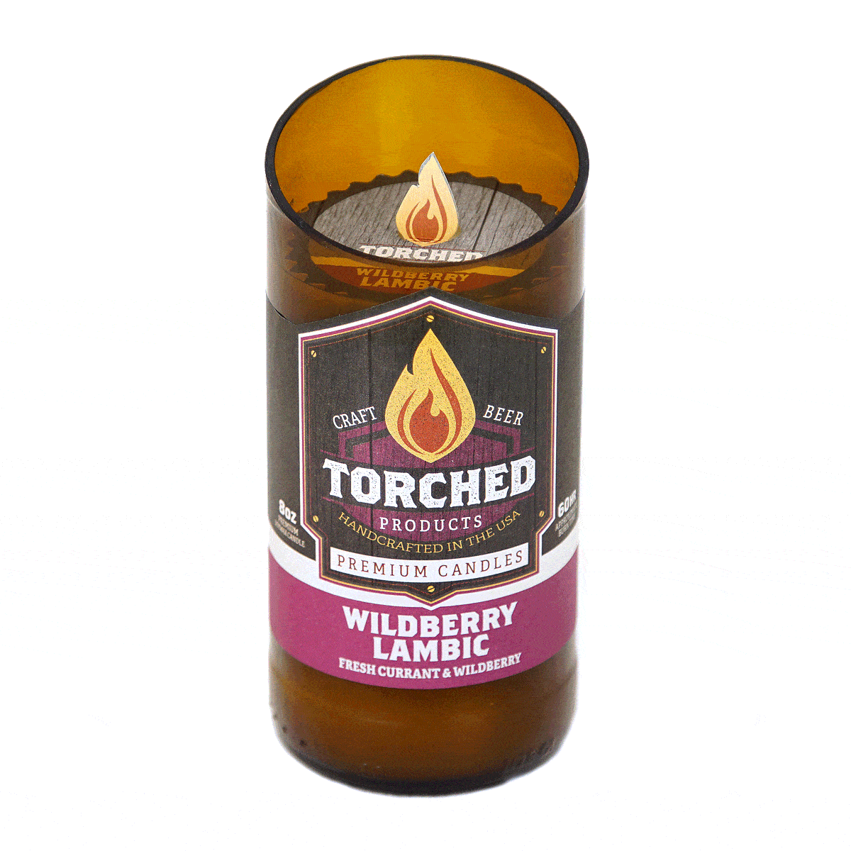 Wildberry Lambic Beer Candle