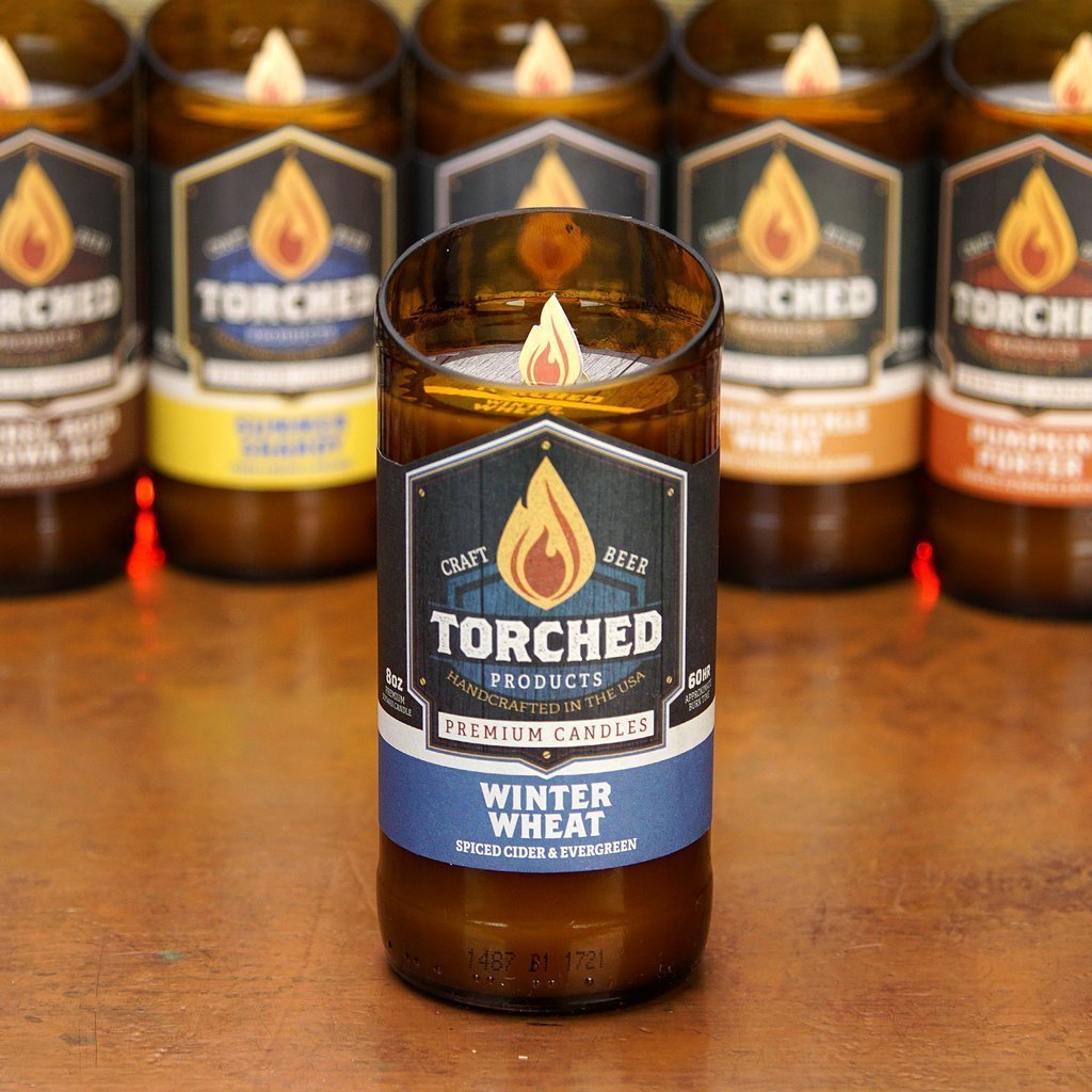 Winter Wheat Beer Candle
