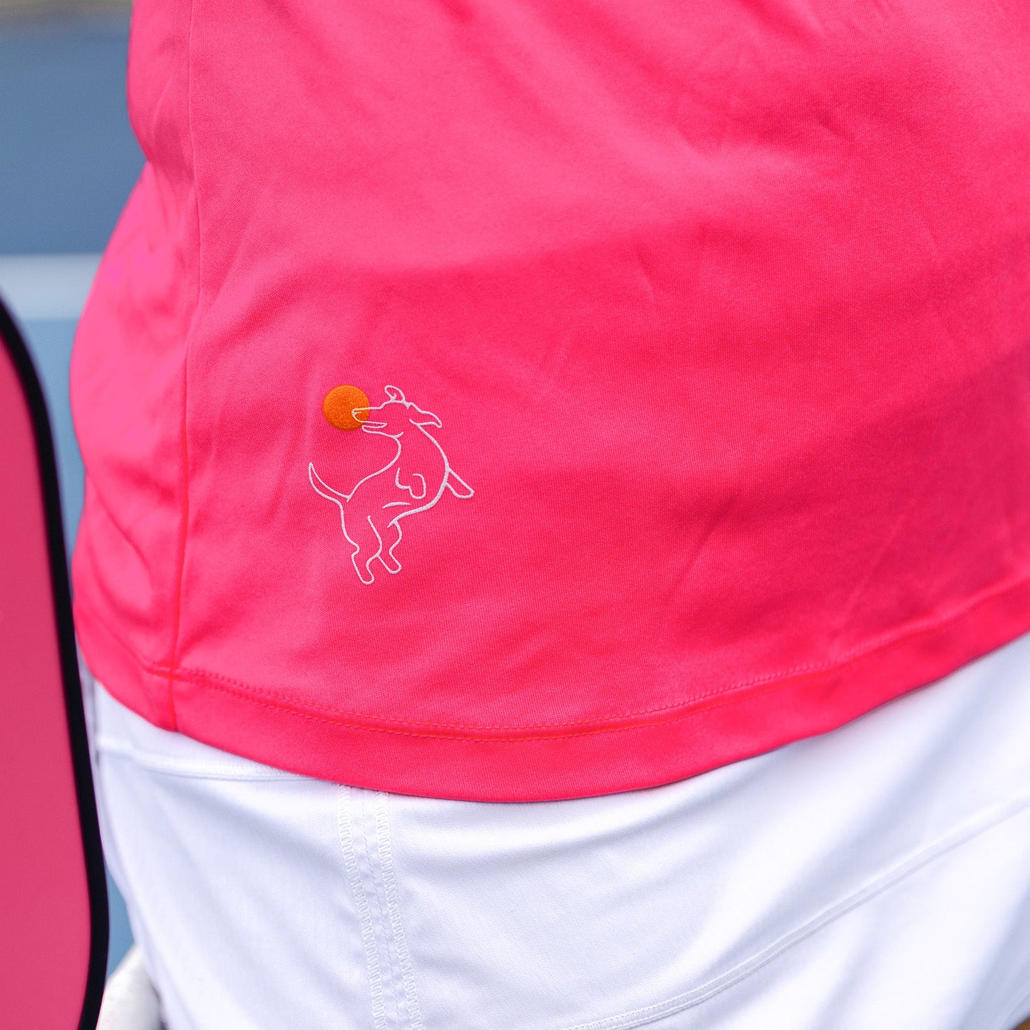 Women's Pickleball Performance Tank Hot Pink
