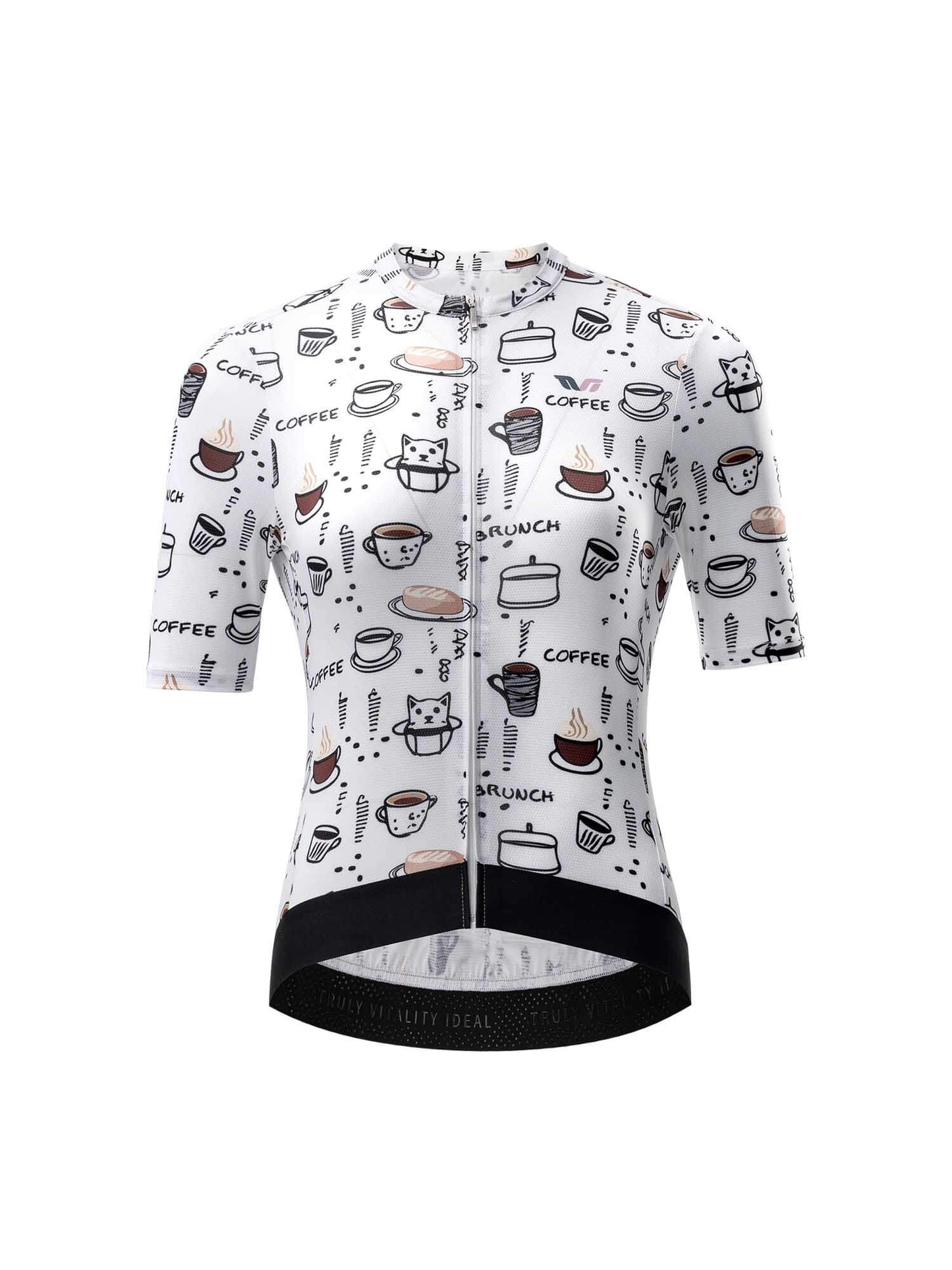 Women's TVI Breakfast Club Short-Sleeve Cycling Jersey