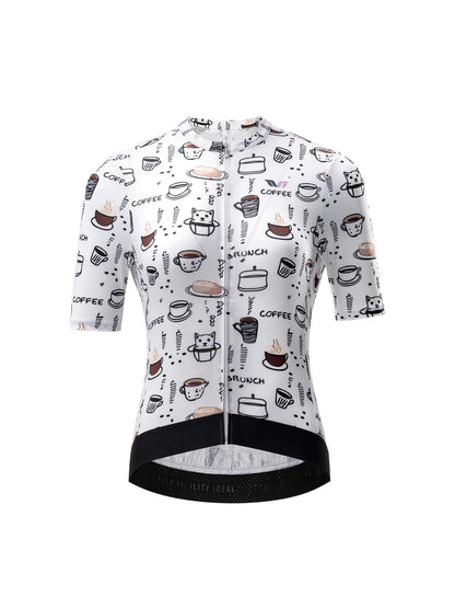Women's TVI Breakfast Club Short-Sleeve Cycling Jersey