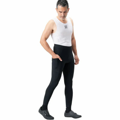 Men‘s Cycling Fleece Tights-Wright for 43–65°F