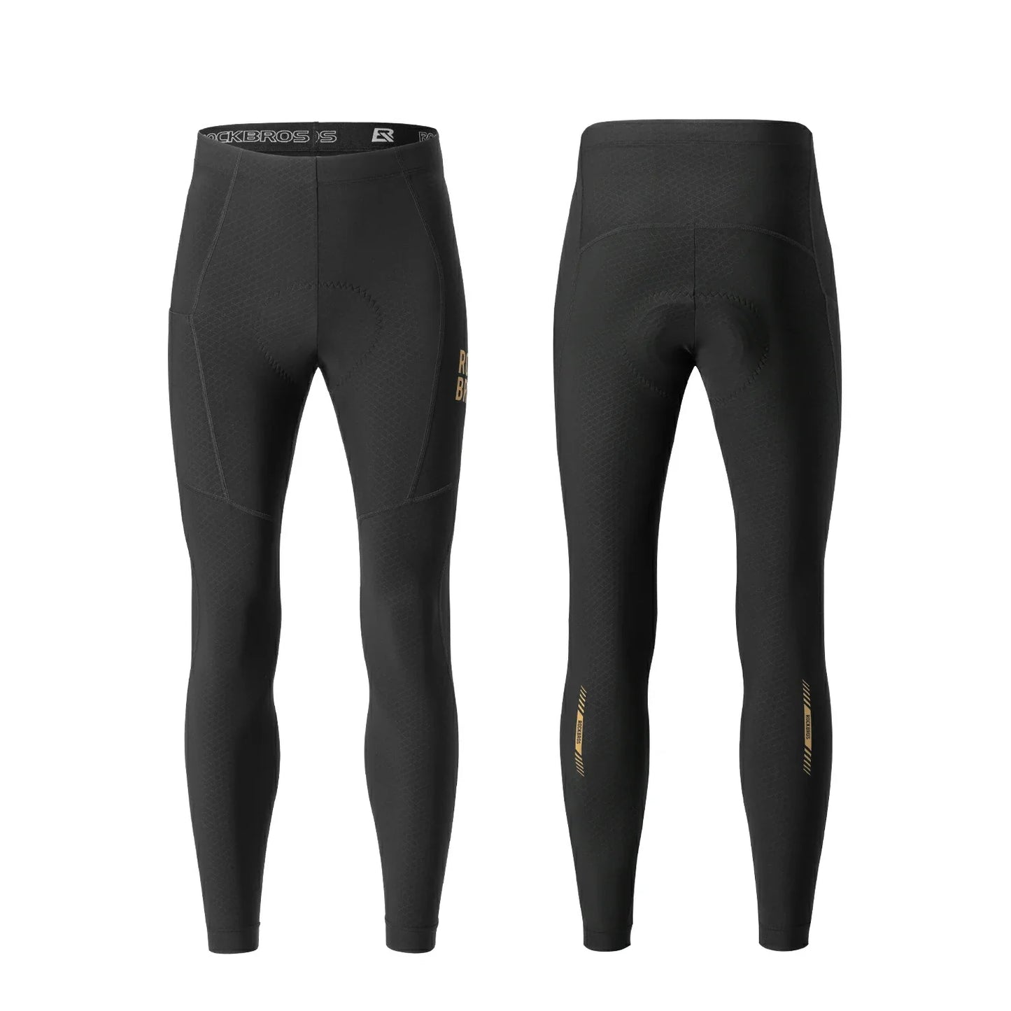 Men‘s Cycling Fleece Tights-Wright for 43–65°F