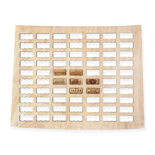 Wyoming Wine Cork Map