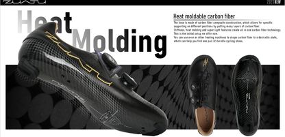 ZUATU Z001 Cycling Shoes for top athletes specializing in carbon fiber technology