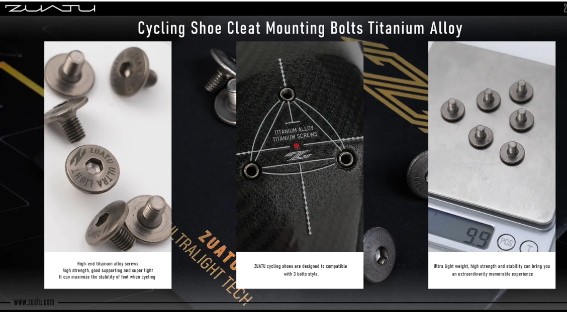 ZUATU Z001 Cycling Shoes for top athletes specializing in carbon fiber technology