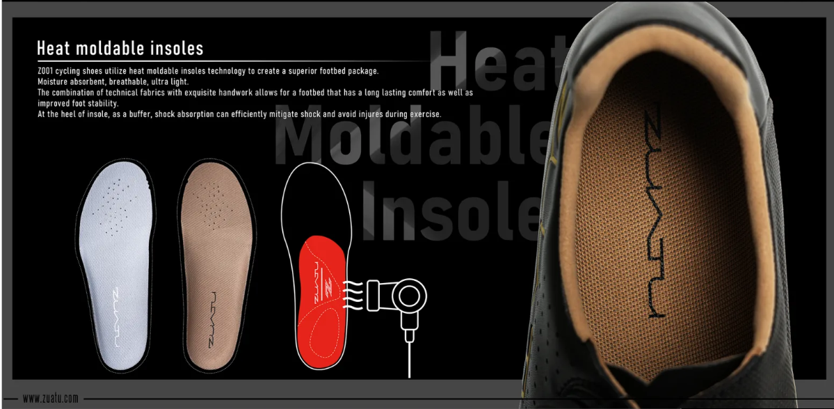ZUATU Z001 Cycling Shoes for top athletes specializing in carbon fiber technology