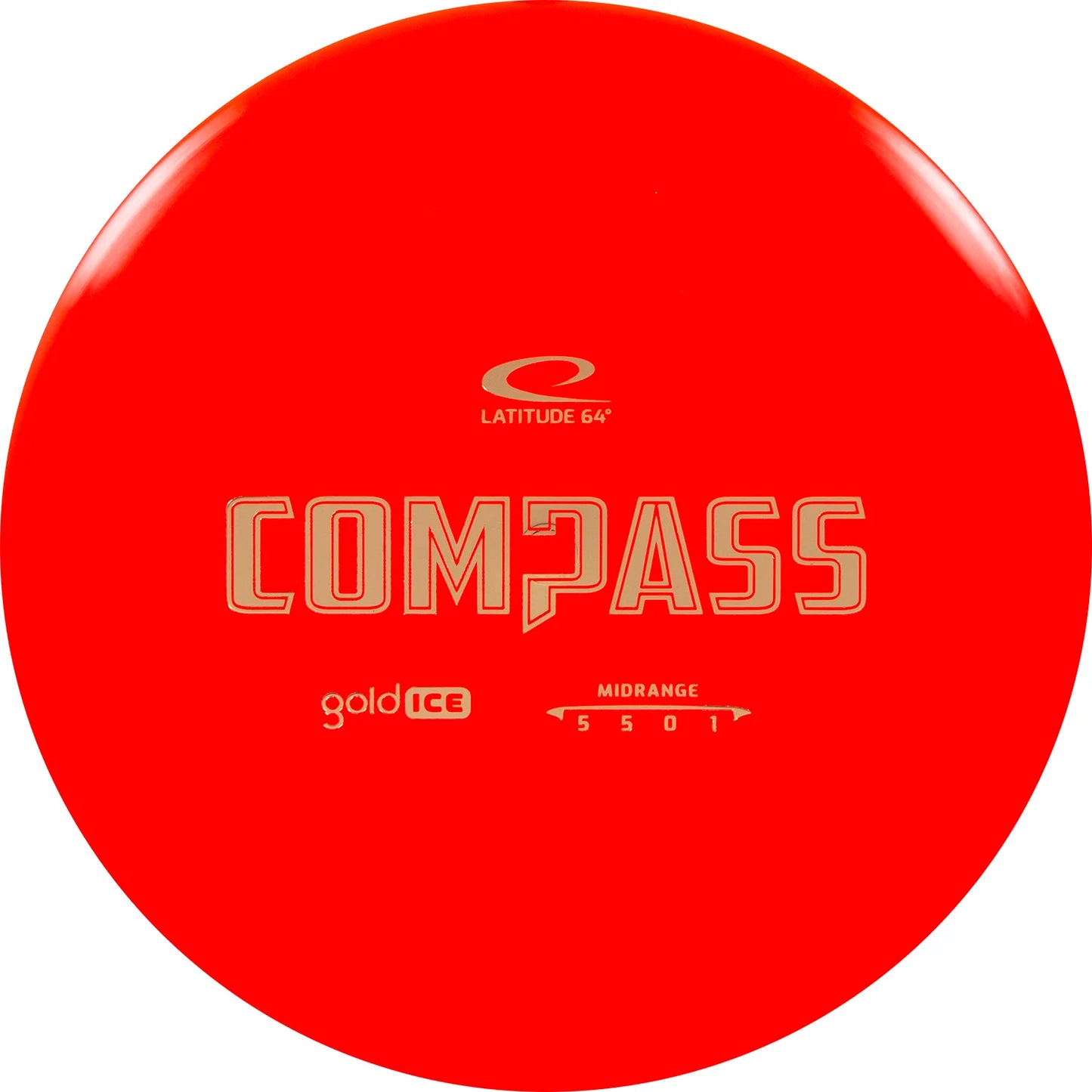 Gold Ice Compass