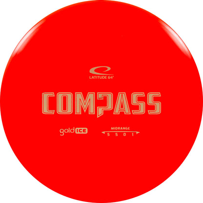 Gold Ice Compass