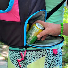 Retro Disc Golf Bag with Cooler