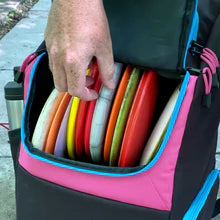 Retro Disc Golf Bag with Cooler