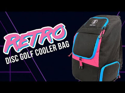 Retro Disc Golf Bag with Cooler