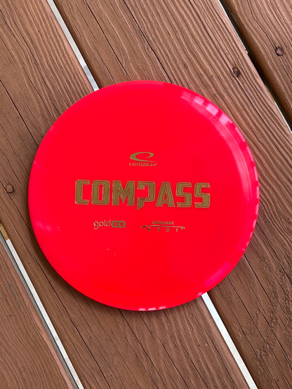 Gold Ice Compass
