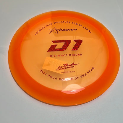 D1 - Gannon Buhr Signature Series - 400 Plastic